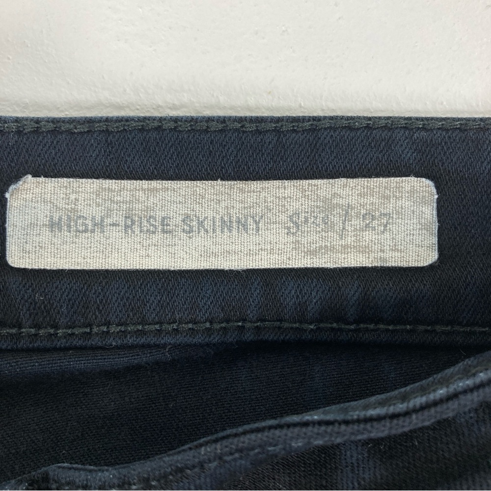 Pilcro and the Letterpress Jeans Womens Size 27 Black High-Rise Skinny Casual - Picture 6 of 16
